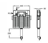 RAK Ceramics Pneumatic Concealed Cistern