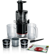 Bosch Slow juicer VitaExtract 150 W Black, Brushed Stainless Steel - MESM731MIN