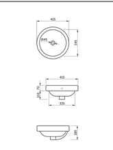 RAK Ceramics Sonic Counter Top Wash Basin