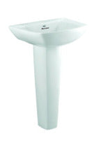 Parryware Neva Wall - Hung Basin with Pedestal C0491