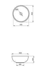 RAK Ceramics Shine Counter Top Wash Basin