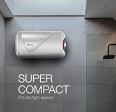 AO Smith Elegance Slim Neo 5 Star Horizontal Water Heater 15 Litres Compact