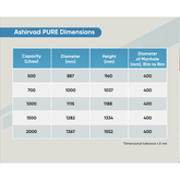 Ashirvad Triple Layer Pure Water Storage Tank 1000 Litres