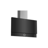 Bosch Chimney 90 CM - DWF97RV60I - Series 8 - Wall-Mounted Cooker Hood Clear Glass Black Printed Flat Brand Design