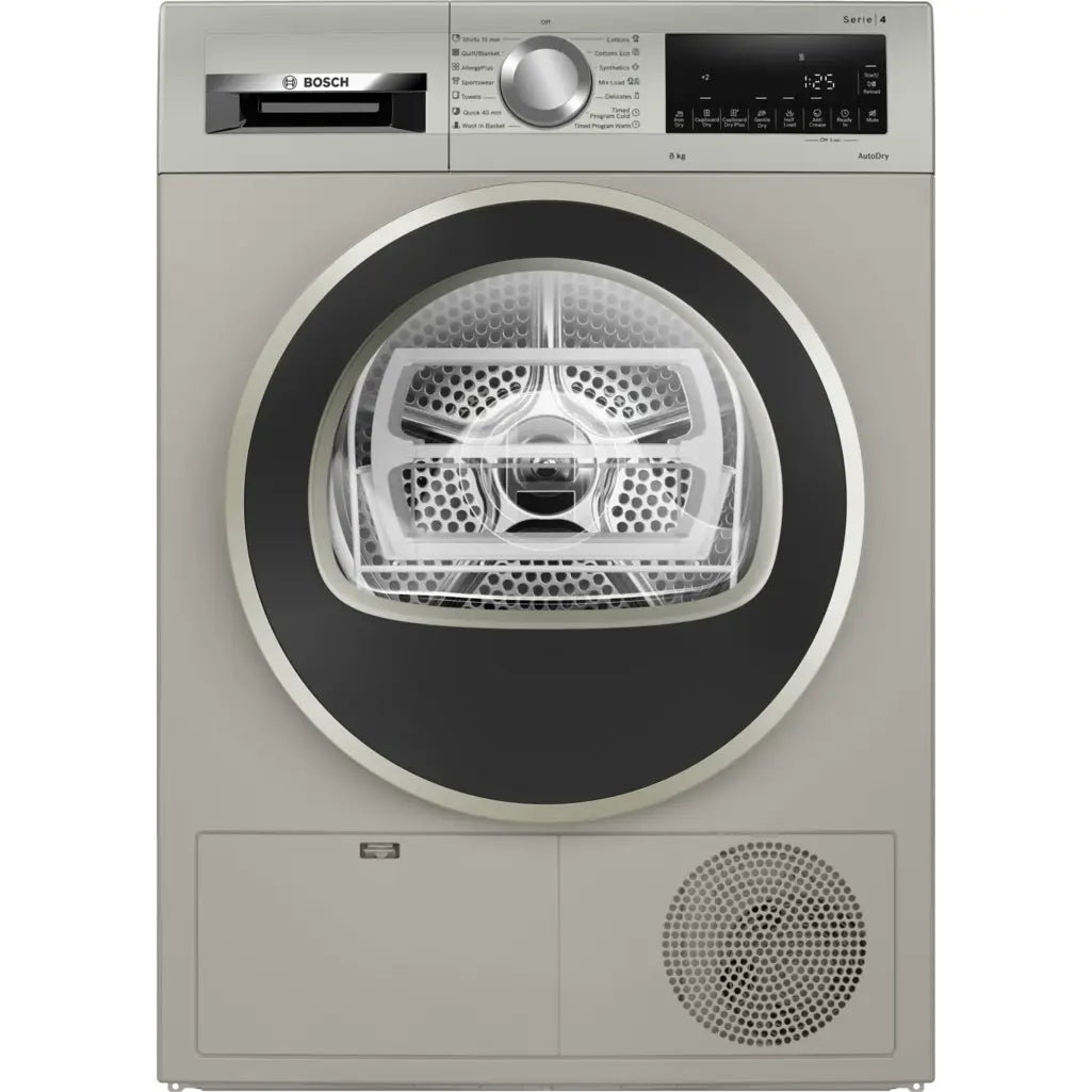Bosch 8Kg Fully Automatic Front Load Condenser Tumble Dryer Series