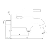 Jaquar_Florentine_2_Way_Bib_Cock_with_Wall_Flange_FLR-CHR-5041N_2D