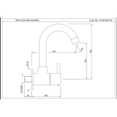 Jaquar Florentine Sink Tap Chrome FLR-CHR-5347N Design