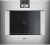 Gaggenau Built-in Oven 400 Series 76 x 67 cm - BO480112 - Door Hinge: Right - Stainless Steel Behind Glass