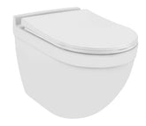 Jaquar Solo Rimless Blind Installation Wall Hung WC SLS-WHT-6953BIUFSM - White