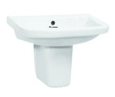 Parryware Zest Basin With Pedestal C041D