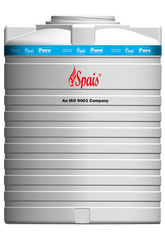 Spais 3 Layer Water Tank 1000L White