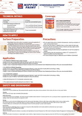 Nippon Paint Walltron Hydroshield Dampproof