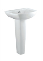Parryware Neva Wall - Hung Basin with Pedestal C0491