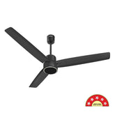 Havells Epic Pro BLDC+ Ceiling Fan 1200mm FHCPP5SMBL48 - Matt Black Black