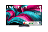 LG OLED Evo 65 Inch TV - OLED65C56LA C5, α9 AI Processor 4K Gen8, VRR 144Hz Refresh Rate, Dolby Vision and Atmos 2025