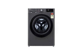 LG 10 kg Front Load Washing Machine - Middle Black - FHP1410Z5M