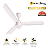 Atomberg Renesa Prime 1200mm BLDC motor Energy Saving Ceiling Fan with Regulator