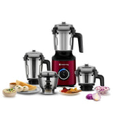 Atomberg Zenova Mixer Grinder with Unique Coarse Model 4 Jars including Chopper Jar with Hands Free Operation