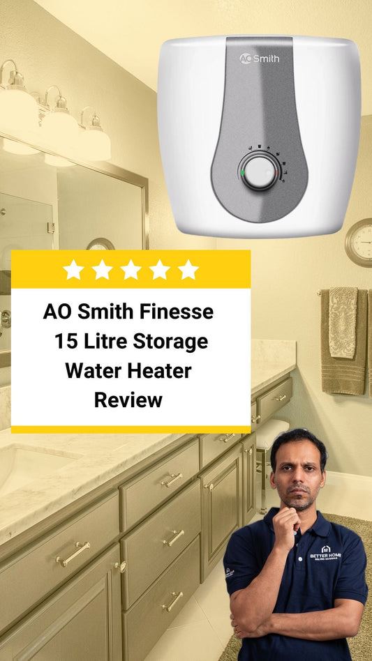 AO Smith Finesse 15L Storage Water Heater Review