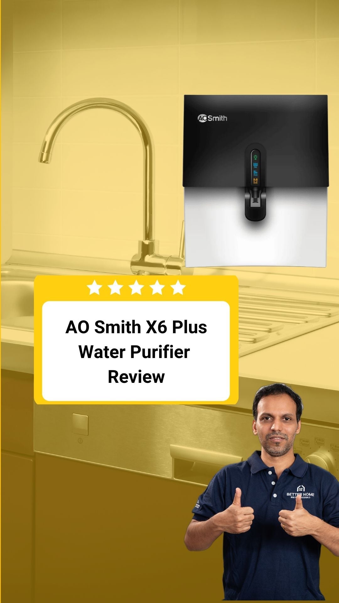 AO Smith X6 Plus Water Purifier Review