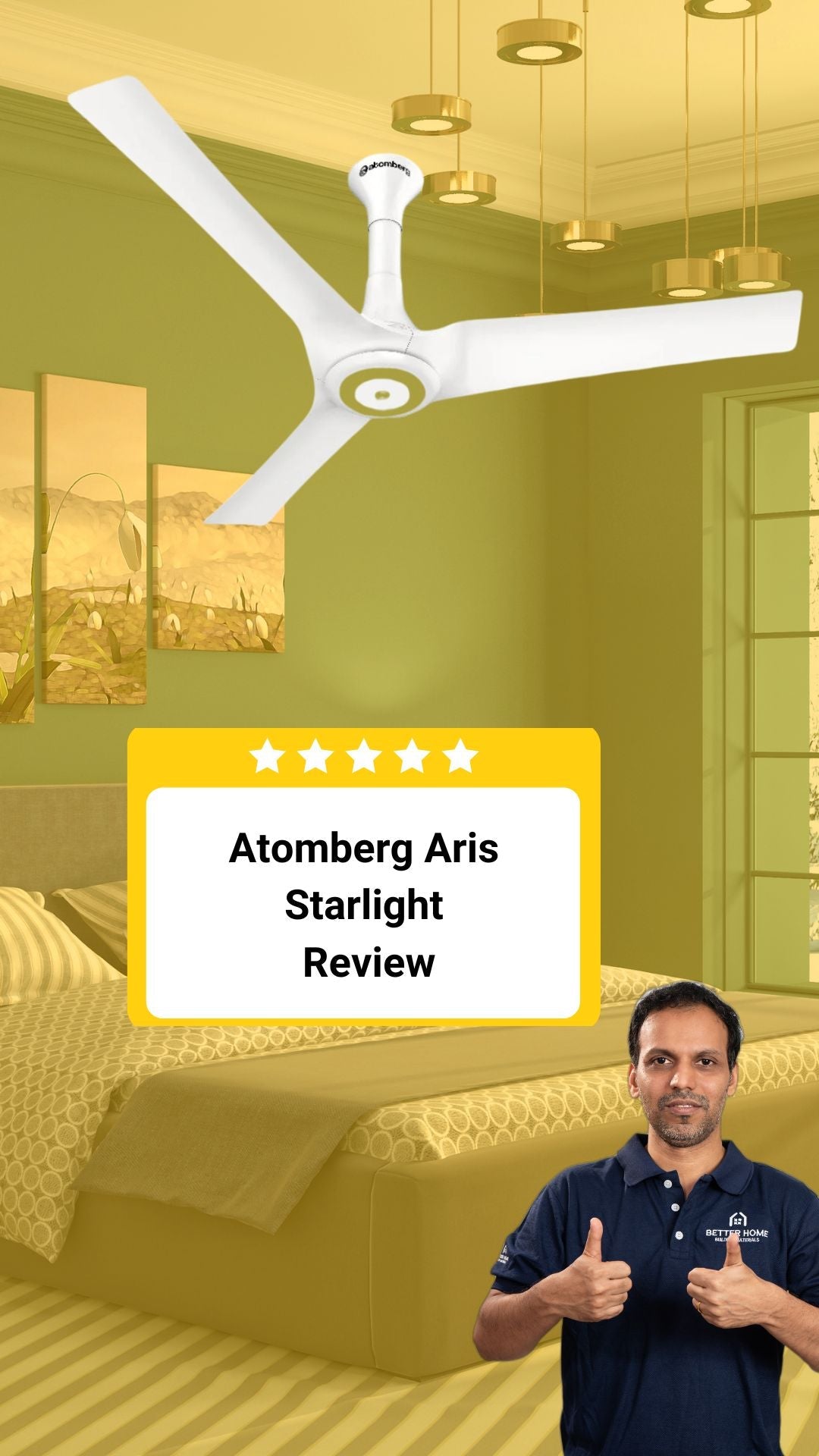 Atomberg Aris Starlight Review