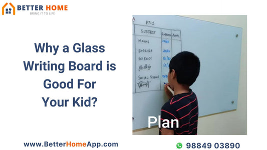 Kids Learn Better and Become More Creative with Glass Writing Board