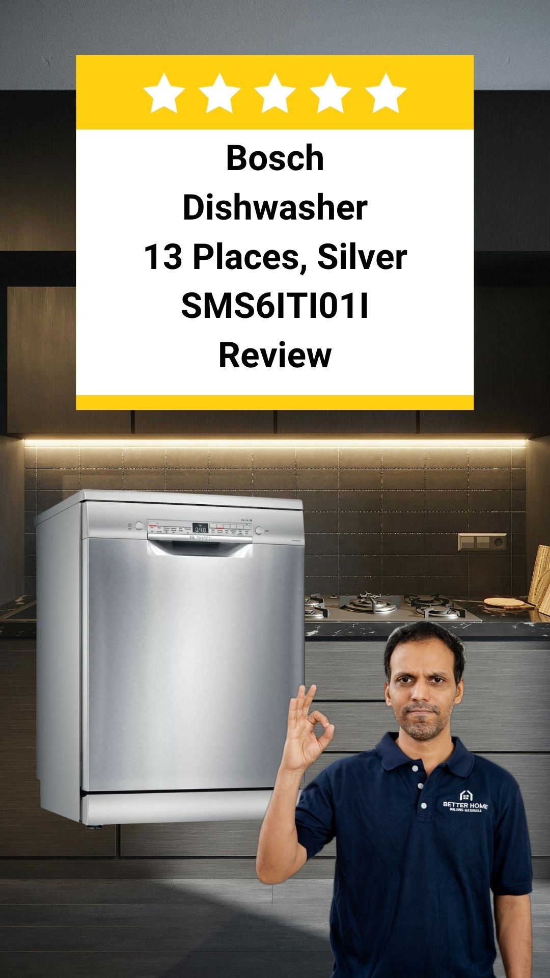 Bosch Dishwasher SMS6ITI01I