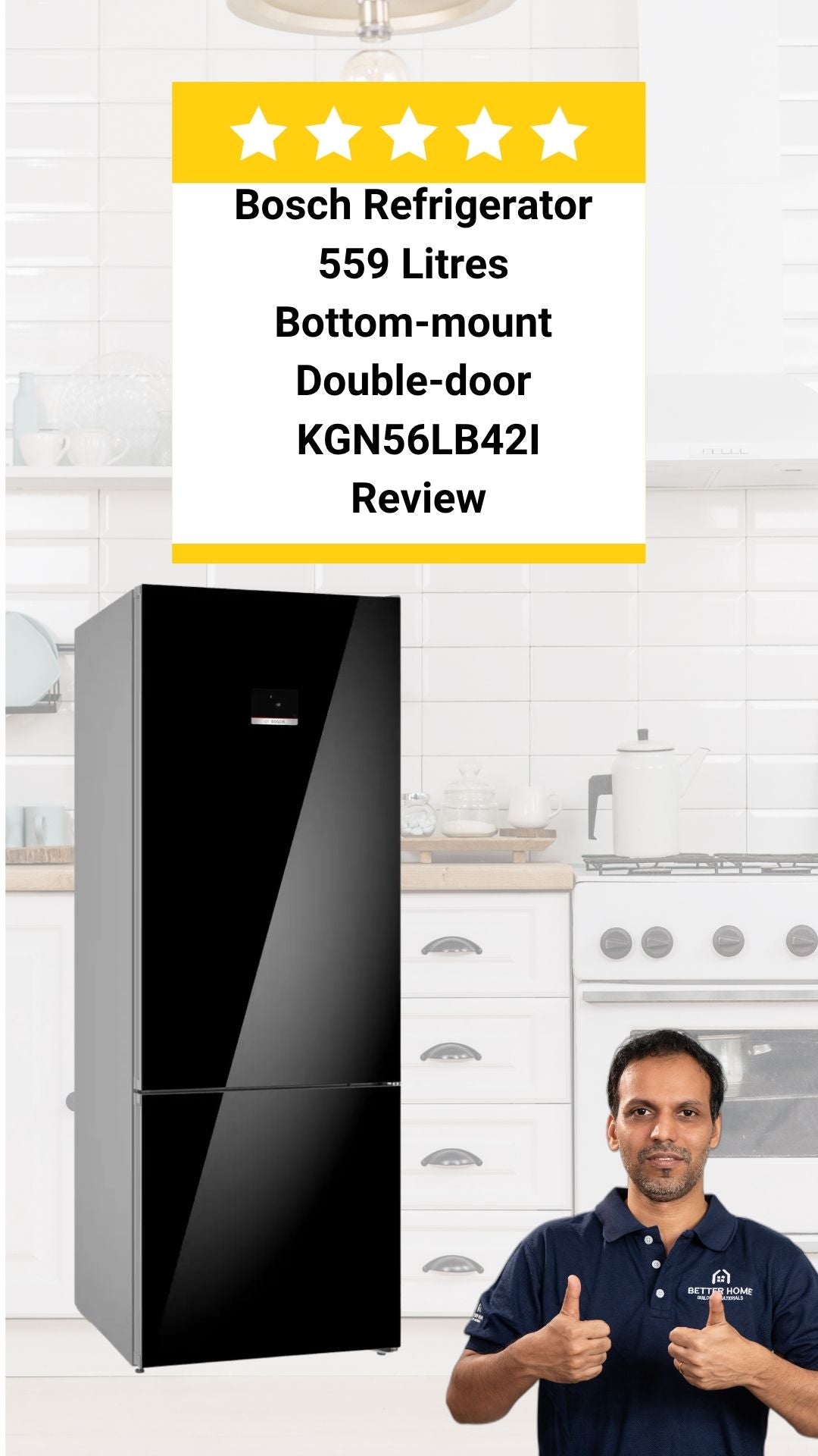 Bosch Refrigerator KGN56LB42I  Review