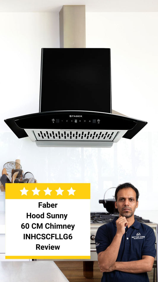 Faber Hood Sunny IN HC SC FL LG 60 Review: Is This the Most Hassle-Free Chimney for Indian Kitchens?