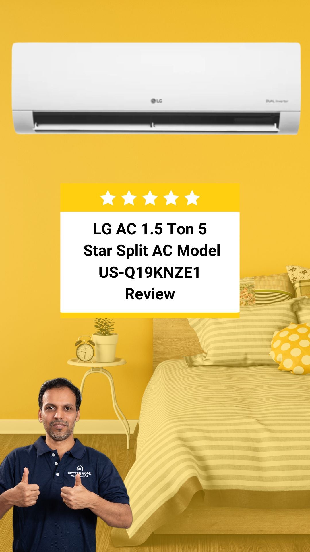 LG AI‑Convertible 1.5 Ton 5‑Star Split AC US‑Q19KNZE1 Review: Is This the Best for Indian Homes?