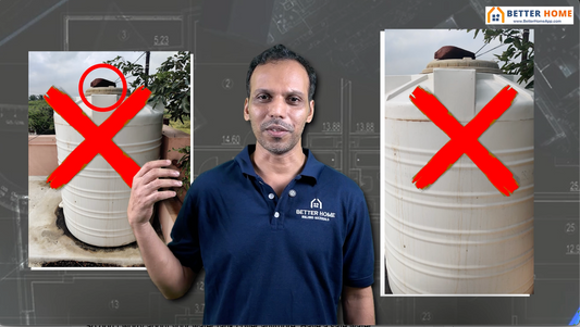 Why put a stone on the water tank cover to protect? New models come with safe locks