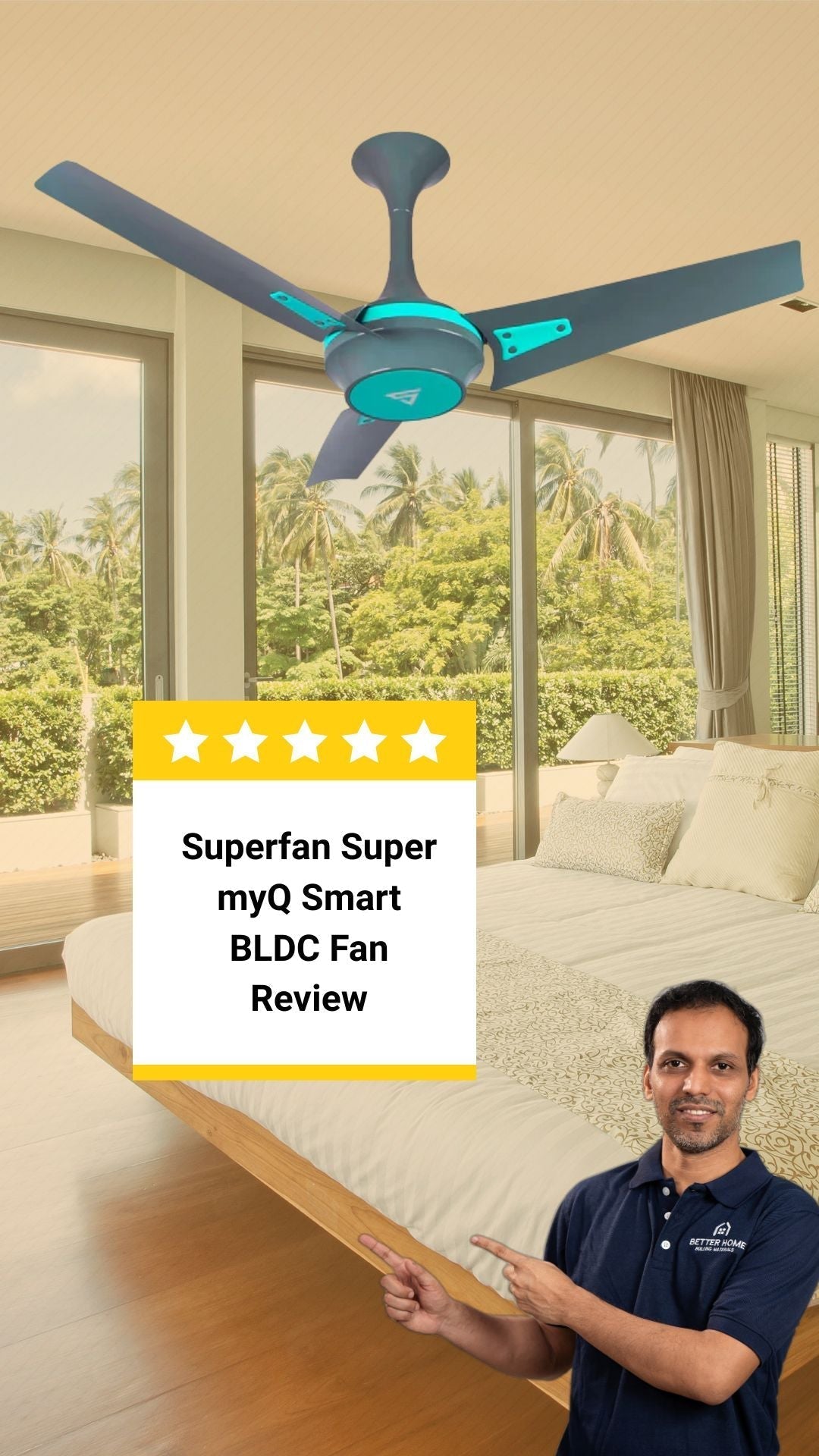 Superfan Super myQ Smart BLDC Fan Review