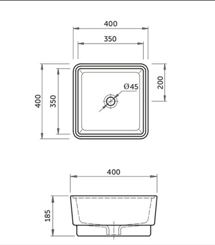 RAK Ceramics Kido Counter Top Wash basin