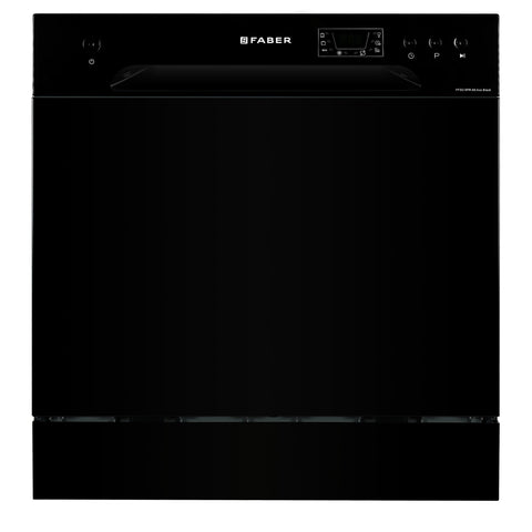 Faber Dishwasher 8 Places - Table Top - FFSD 6PR 8S Ace Black