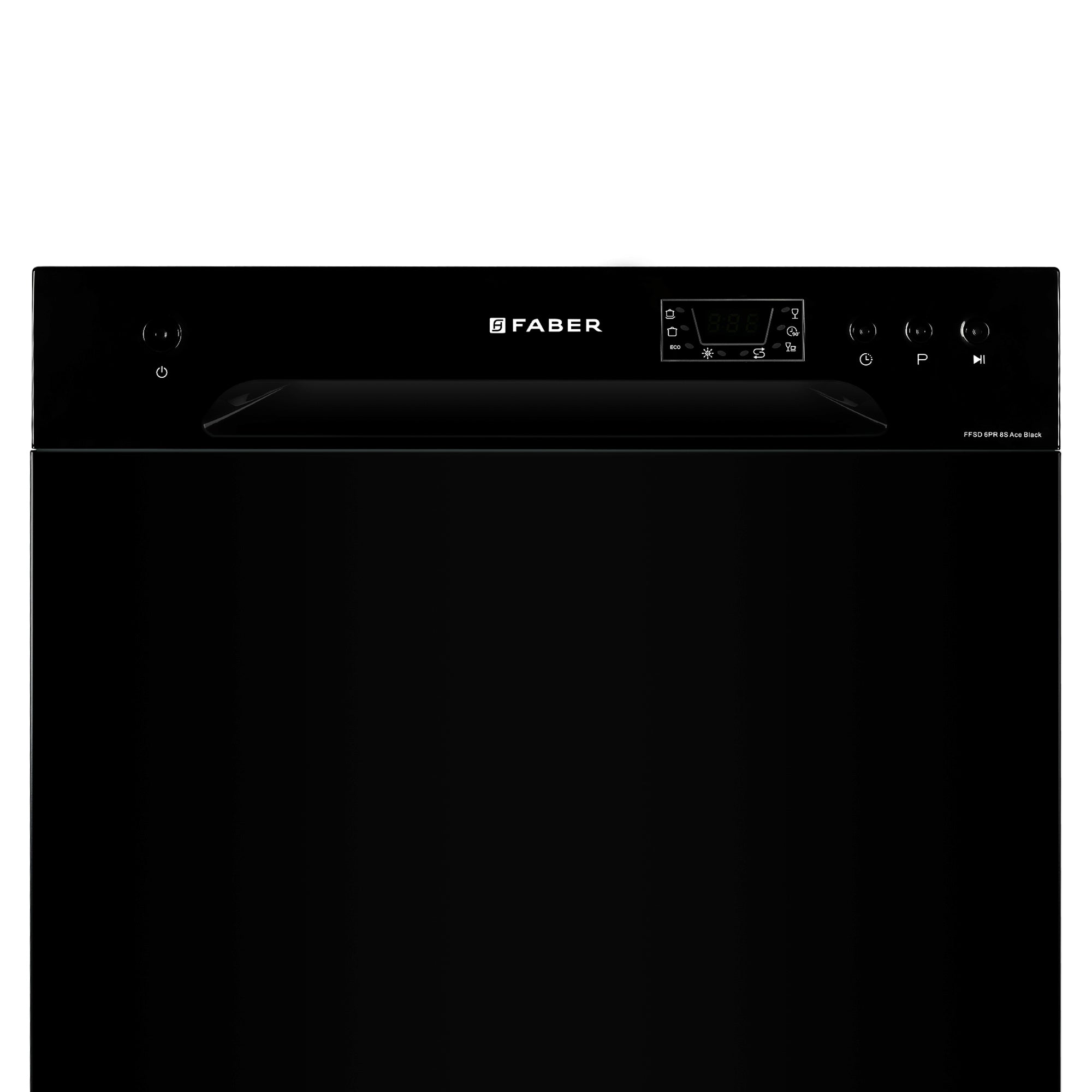 Faber Dishwasher 8 Places - Table Top - FFSD 6PR 8S Ace Black