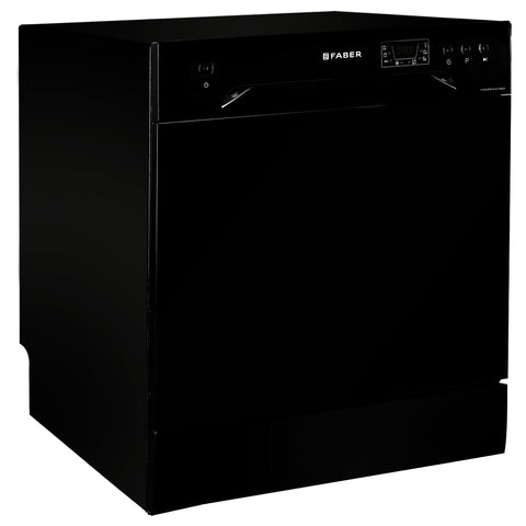 Faber Dishwasher 8 Places - Table Top - FFSD 6PR 8S Ace Black