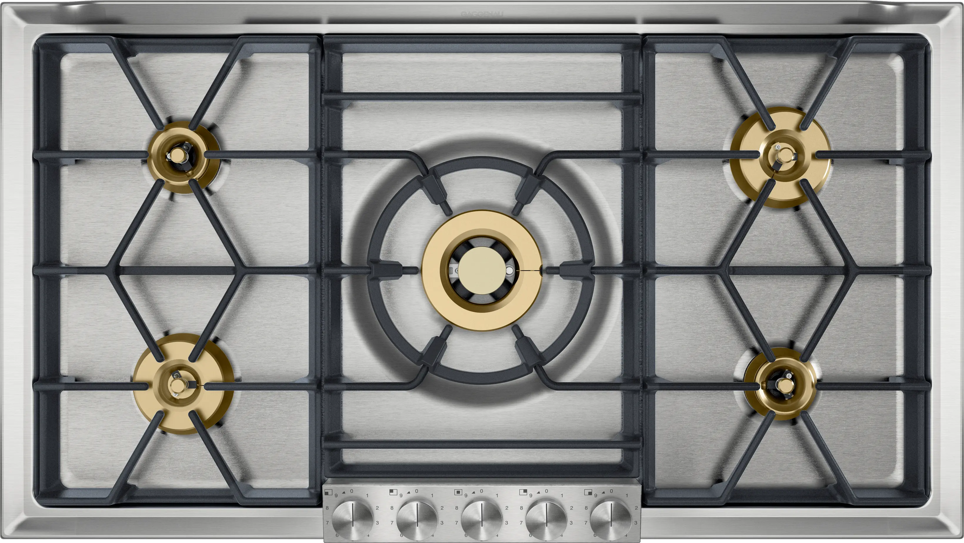 Gaggenau Gas Cooktop 90 cm 200 series - VG295150IN , Liquidgas G30,31 28-30/37 mbar 

