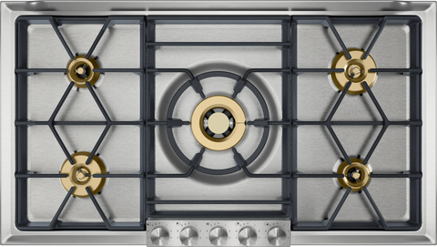 Gaggenau Gas Cooktop 90 cm 200 series - VG295150IN , Liquidgas G30,31 28-30/37 mbar 

