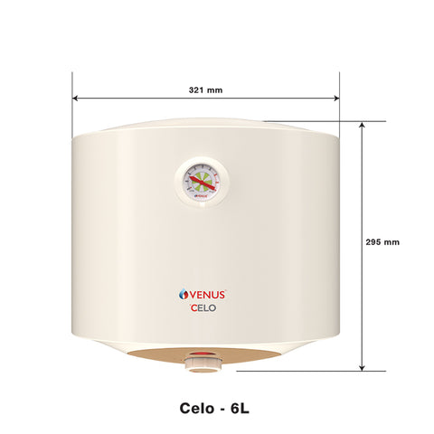 Venus Celo 10-Litre Storage Water Heater (Vertical)