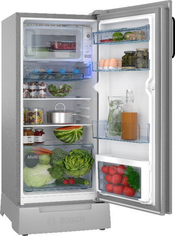 Bosch Refrigerator 195 Litres Single Door - Series 4 - Graphite - CST18S25PI
