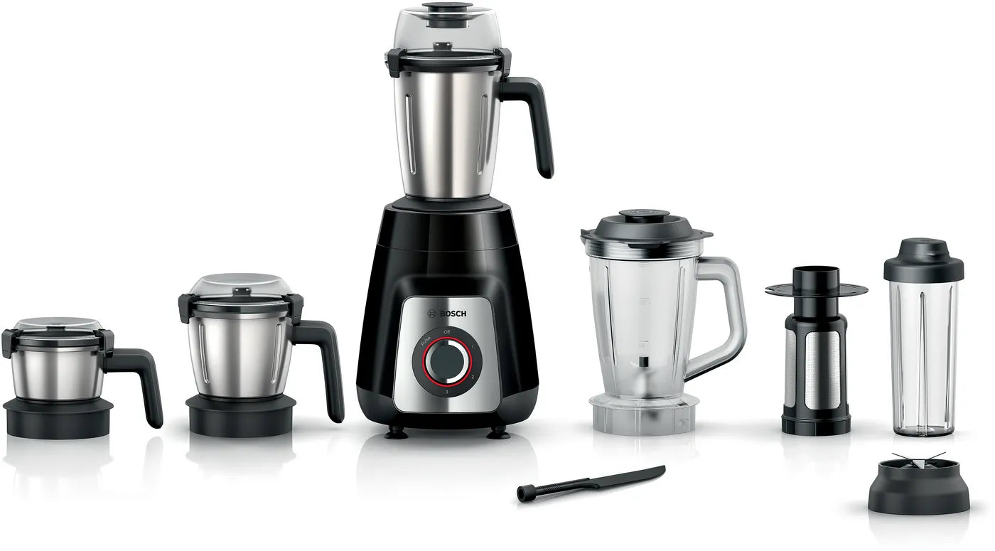 Bosch Mixer Grinder TrueMixx Pro 1000 W Black - MG8725A1KI