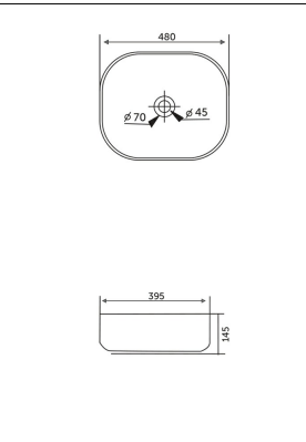 RAK Ceramics Echo Counter Top Wash Basin