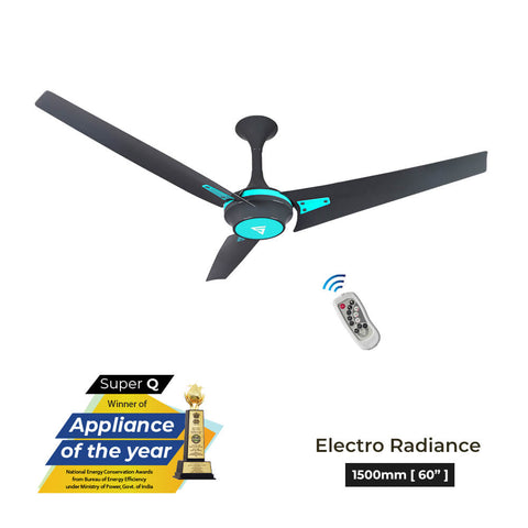 Superfan Super Q High Flow BLDC Ceiling Fan with 5 Years Warranty - 150 cm (60" inches)