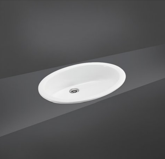 RAK Ceramics Orchid Oval Drop In Wash Basin 56cm