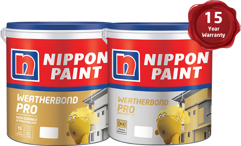 Nippon Paint Weatherbond Pro 20L Exterior Emulsion