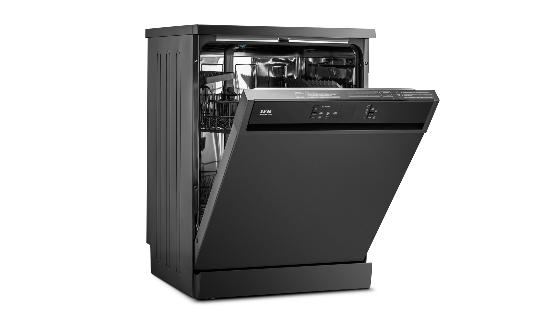 IFB 14 Place Setting Dishwasher with 360° Spray Arm and 70° Hot Wash with Steam NEPTUNE VX14
