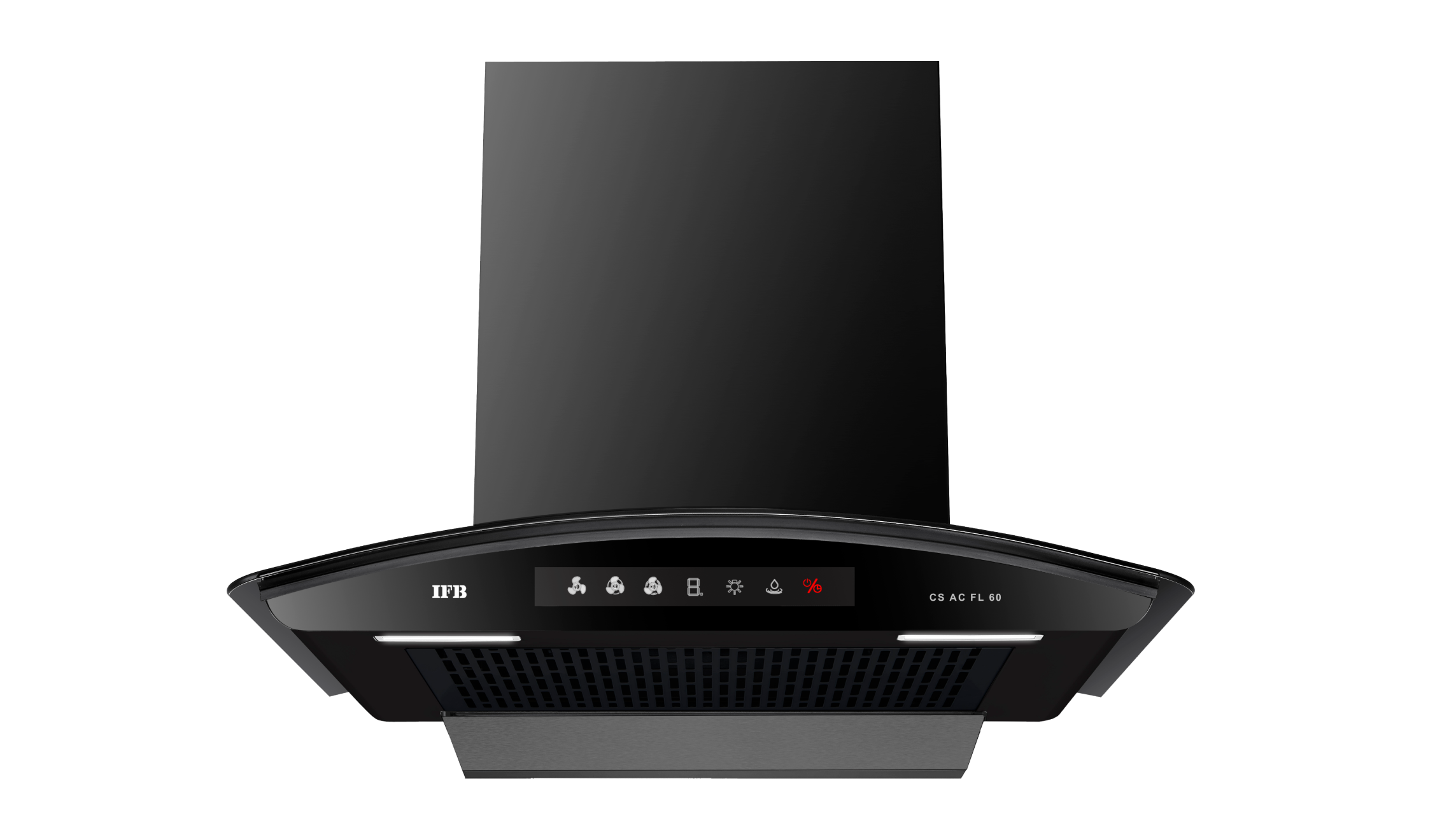 IFB 60 cm Wall Mounting Chimney with 3 Speed Motor - IFB CS AC FL 60

