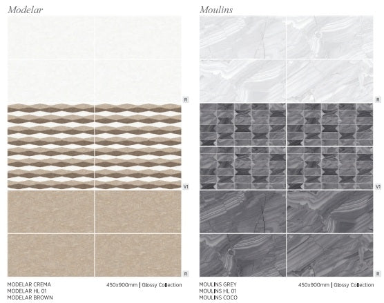 Somany 450X900mm - Digital Wall Tiles