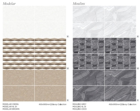 Somany 450X900mm - Digital Wall Tiles