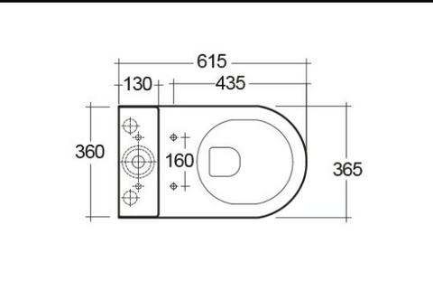 RAK Ceramics Compact Close Coupled Water Closet